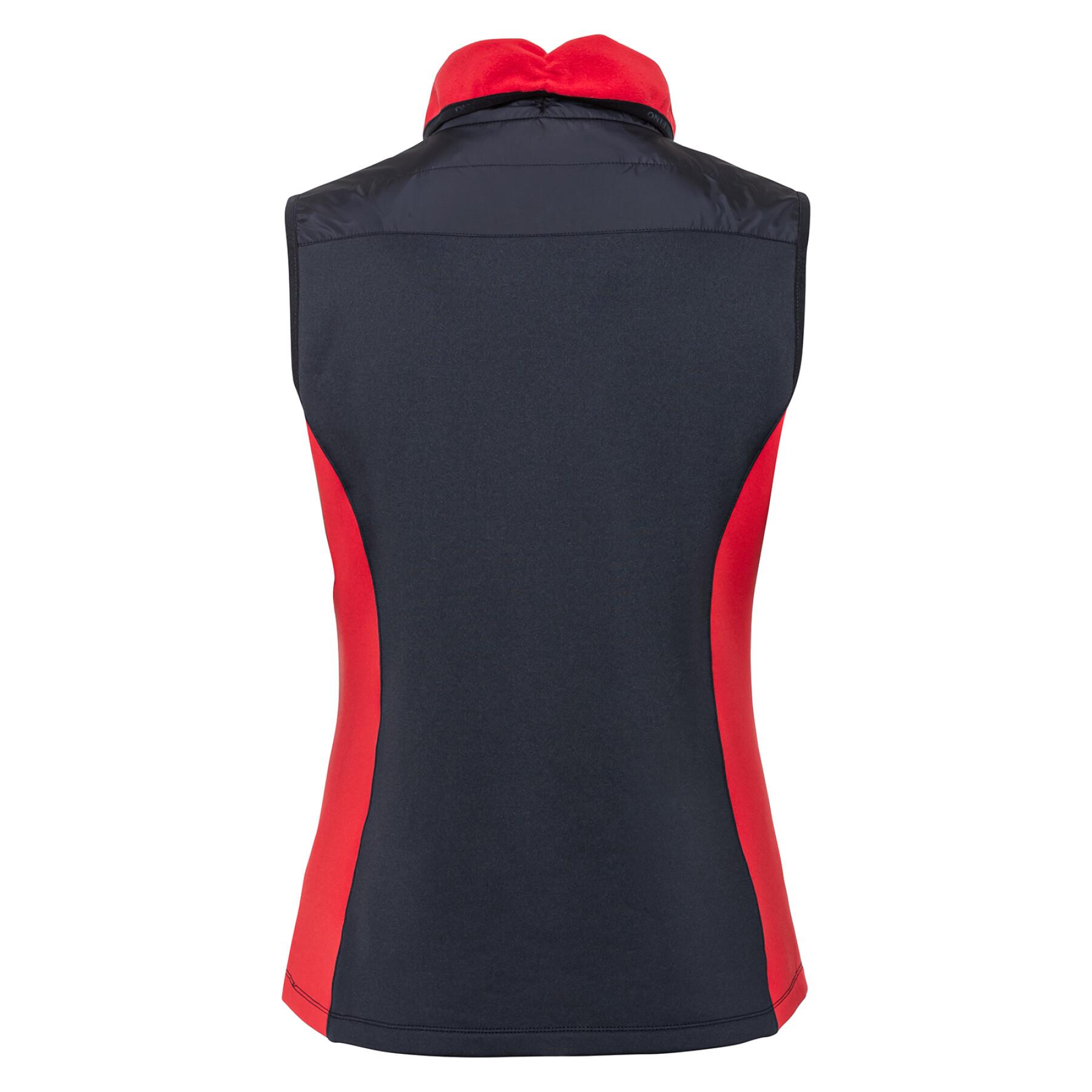 Women's tricolor vest Golfino Classic