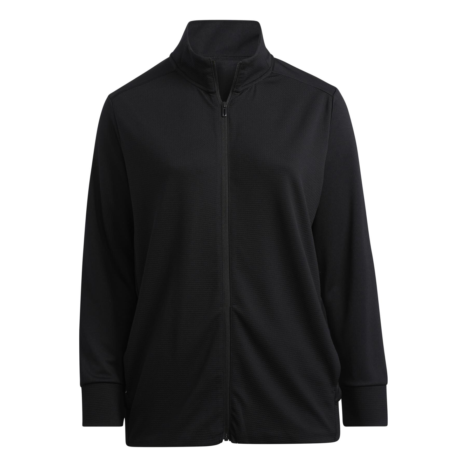 Women's jacket adidas Golf Veste Textured Full-Zip (Large sizes)