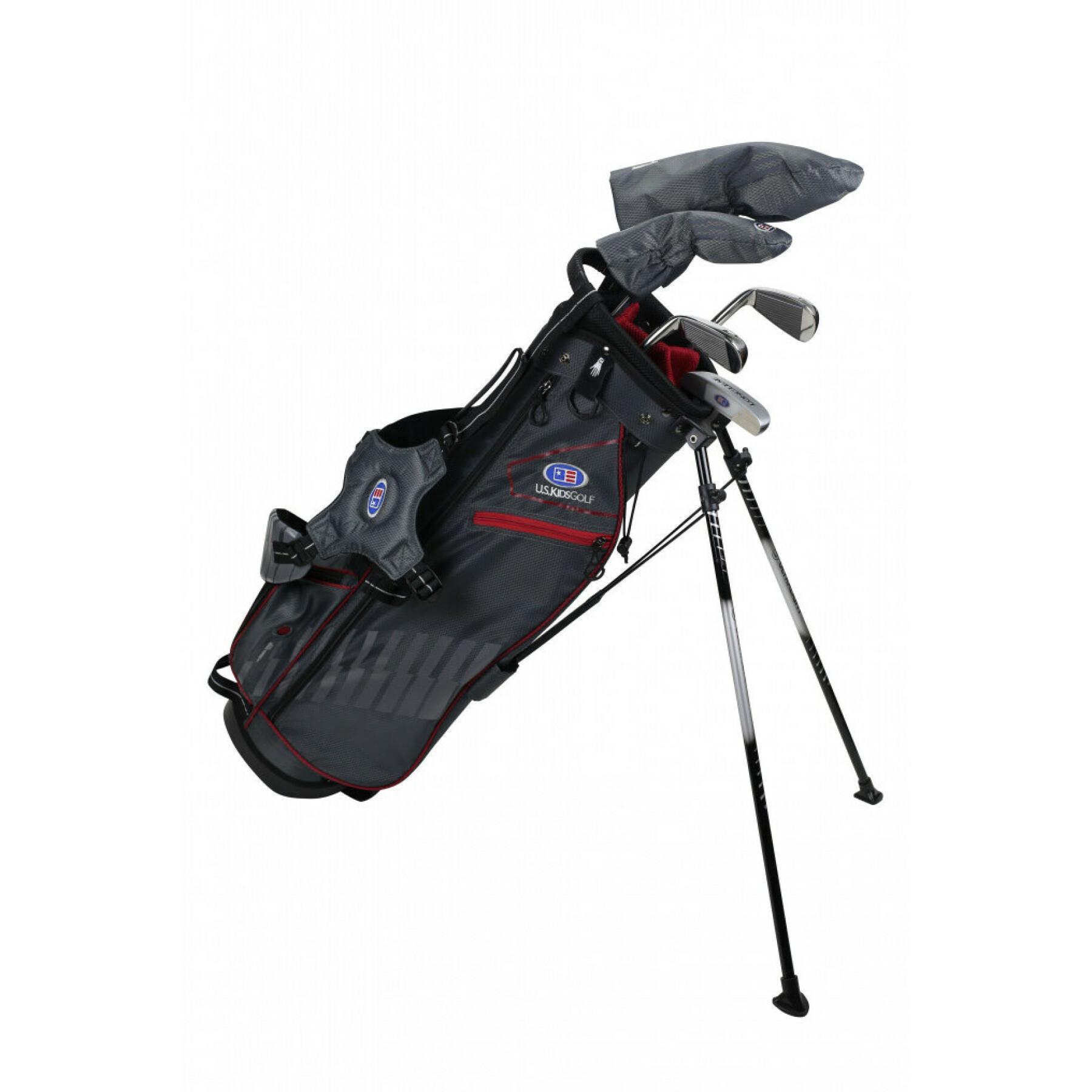 Kit (bag + 5 clubs) left handed boy U.S Kids Golf ultralight us60 2020