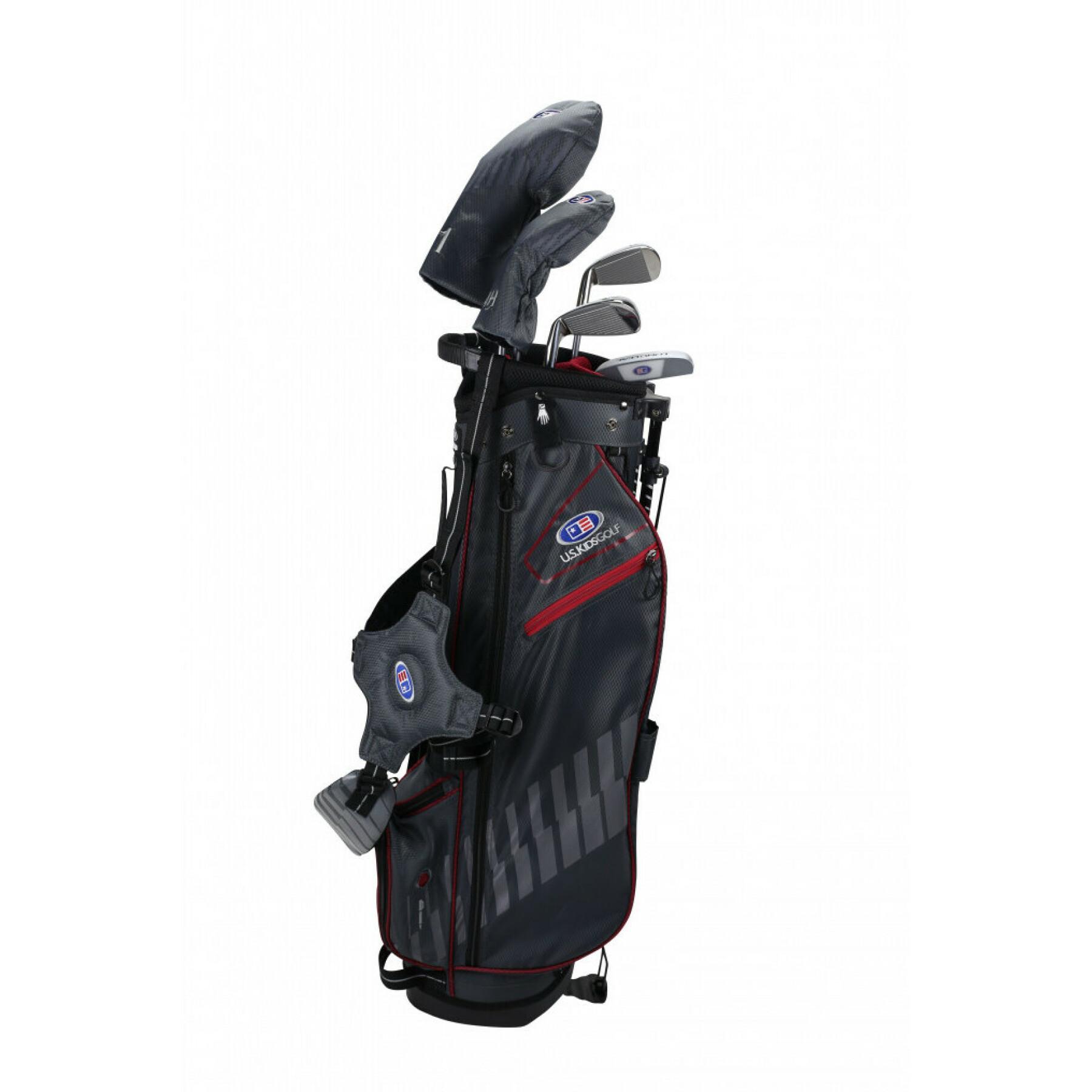 Kit (bag + 5 clubs) left handed boy U.S Kids Golf ultralight us60 2020