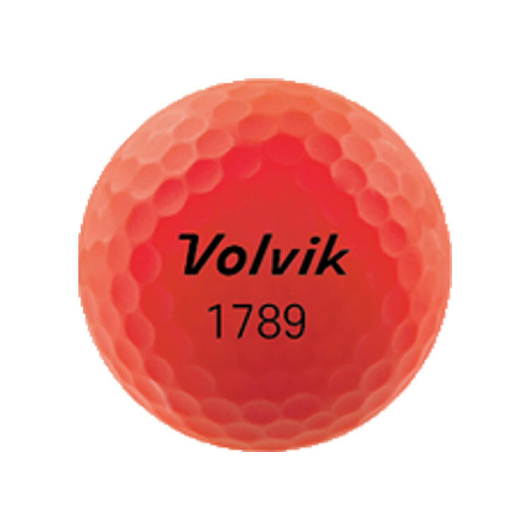 Set of 3 golf balls Volvik France