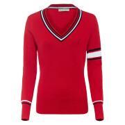 Women's sweater Golfino Classic tricolore
