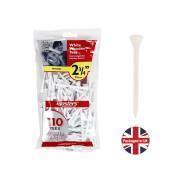 Wooden tees Masters 70mm (x110)